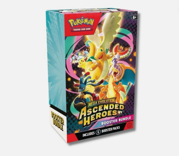 Pokémon TCG: Ascended Heroes Booster Bundle (Sealed Packs)